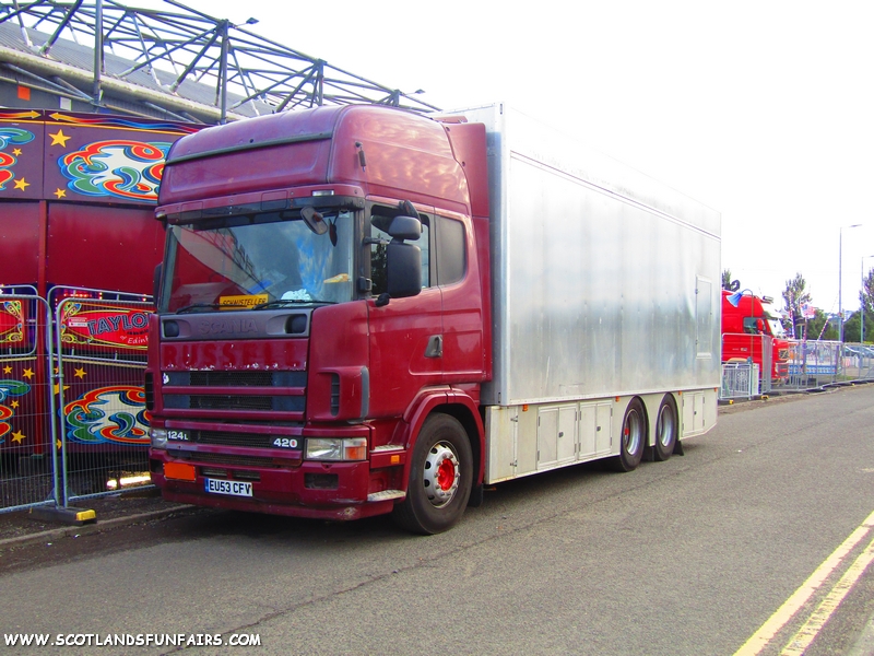 Taylors Of Edinburghs Scania